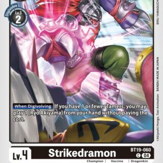 Strikedramon - BT19-060  - Common