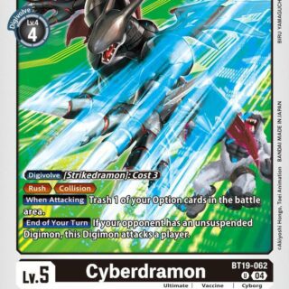 Cyberdramon - BT19-062  - Uncommon
