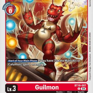 Guilmon - BT19-007  - Uncommon