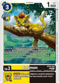 Liollmon  - BT20-030  - Uncommon