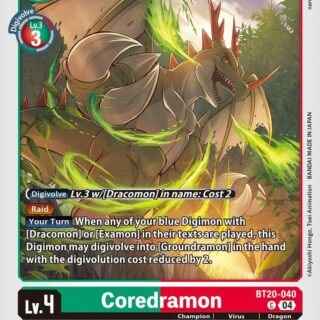 Coredramon - BT20-040  - Common