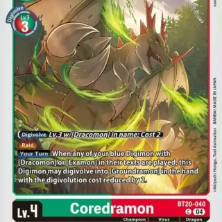Coredramon - BT20-040  - Common