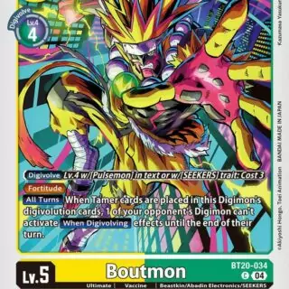 Boutmon - BT20-034  - Common