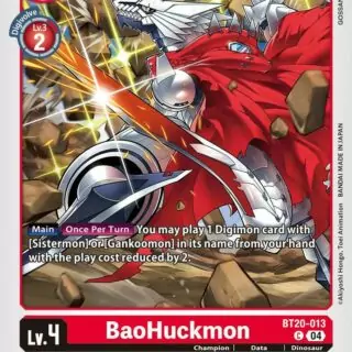 BaoHuckmon - BT20-013  - Common