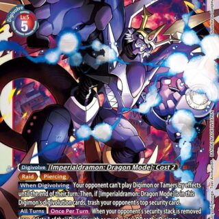 Imperialdramon: Fighter Mode - BT20-020  - Super Rare