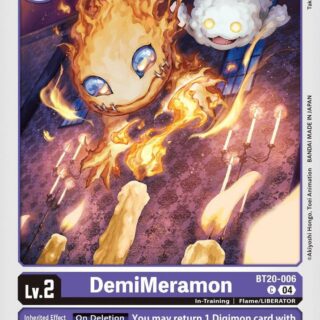 DemiMeramon - BT20-006  - Common