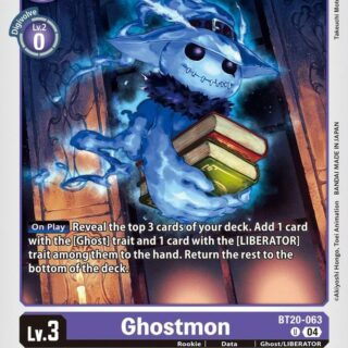 Ghostmon - BT20-063  - Uncommon