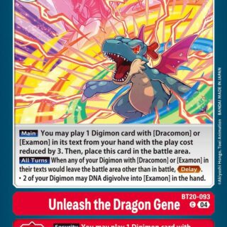 Unleash the Dragon Gene - BT20-093  - Common