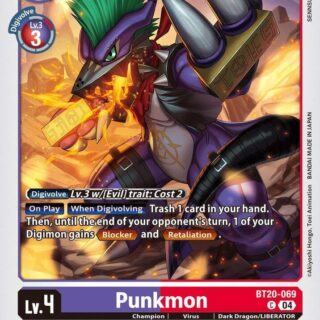 Punkmon - BT20-069  - Common