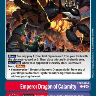 Emperor Dragon of Calamity - BT20-094  - Common
