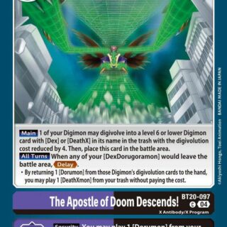 The Apostle of Doom Descends! - BT20-097  - Common