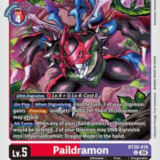 Paildramon - BT20-016  - Uncommon