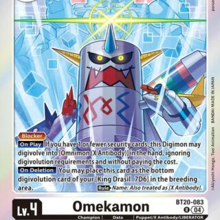 Omekamon - BT20-083  - Rare