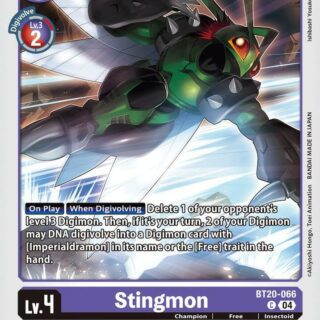 Stingmon - BT20-066  - Common