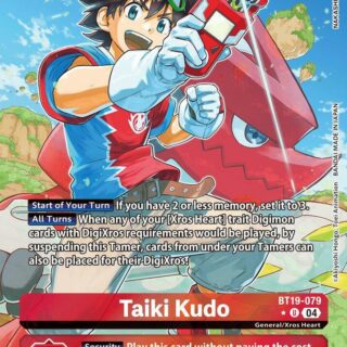 Taiki Kudo (Alternate Art) - BT19-079  - Uncommon