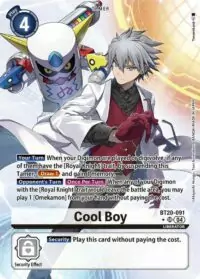 Cool Boy (Alternate Art) - BT20-091  - Super Rare