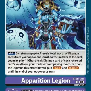 Apparition Legion - BT20-098  - Uncommon