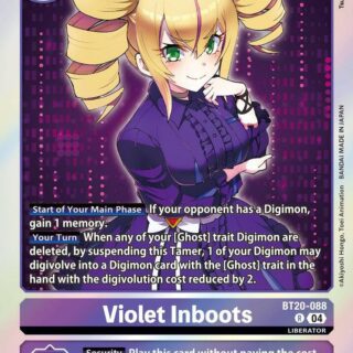 Violet Inboots - BT20-088  - Rare