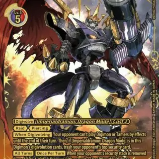 Imperialdramon: Fighter Mode (Textured) - BT20-020  - Super Rare