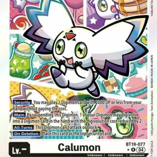 Calumon (Release Special Booster 2.5: Box Promotion Pack) - BT19-077  - Rare