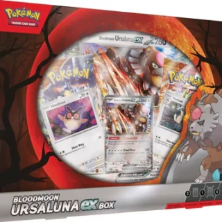 Pokemón TCG: Bloodmoon Ursaluna ex Box - Inglés