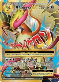 M Pidgeot EX - 105/108 - Ultra Rare - Inglés (Moderately Played)