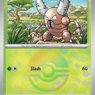 Pinsir - 003/131 - Common Pokeball Reverse Holo - Inglés