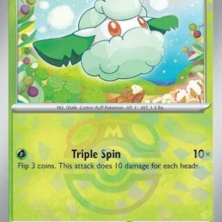 Cottonee - 007/131 - Common Master Ball Reverse Holo - Inglés