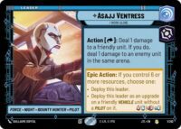 Asajj Ventress - I Work Alone (hyperspace) - 263 - Rare - JTL - Español