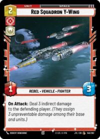 Red Squadron Y-Wing - 149/262 - Common - JTL - Español