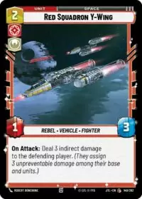 Red Squadron Y-Wing - 149/262 - Common - JTL - Español