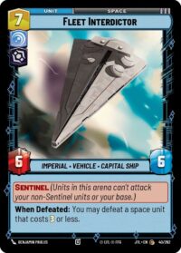 Fleet Interdictor (Foil) - 040/262 - Common - JTL - Español