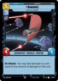 Banshee - Crippling Command - 037/262 - Uncommon - JTL - Español