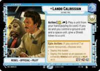 Lando Calrissian - Buying Time - 003/262 - Rare - JTL - Español