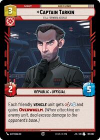 Captain Tarkin - Full Forward Assault - 161/262 - Uncommon - JTL - Español