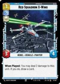 Red Squadron X-Wing - 051/262 - Common - JTL - Español
