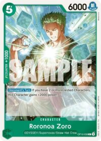 Roronoa Zoro - OP10-038 - Common