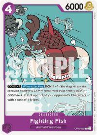 Fighting Fish - OP10-069 - Common