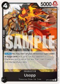 Usopp - OP10-081 - Common