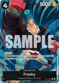 Franky (Parallel) - OP10-090 - Rare