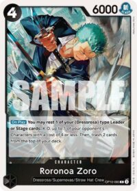 Roronoa Zoro - OP10-095 - Rare