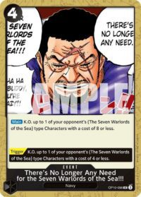 There's No Longer Any Need for the Seven Warlords of the Sea!!! - OP10-096 - Uncommon