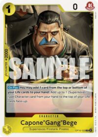 Capone"Gang"Bege - OP10-103 - Rare