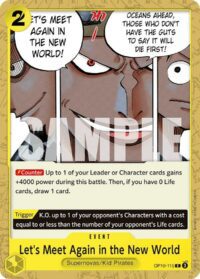 Let's Meet Again in the New World - OP10-115 - Common