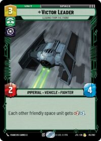 Victor Leader - Leading from the Front - 085/262 - Rare - JTL - Inglés