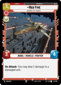 Red Five - Running the Trench - 151/262 - Uncommon - JTL - Español