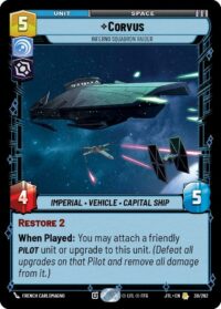 Corvus - Inferno Squadron Raider - 038/262 - Rare - JTL - Español