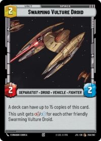 Swarming Vulture Droid - 256/262 - Common - JTL - Español
