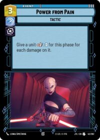 Power from Pain - 042/262 - Uncommon - JTL - Español