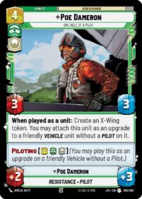 Poe Dameron - One Hell of a Pilot - 100/262 - Uncommon - JTL - Español